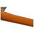 Sandali con platform Prada in vernice arancione - vista 9