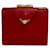Portefeuille en cuir Yves Saint Laurent Rouge  - vue 2