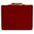Portefeuille en cuir Yves Saint Laurent Rouge  - vue 3