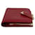 Portefeuille en cuir Yves Saint Laurent Rouge  - vue 6