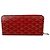 Portafoglio Goyard Matignon GM Goyardine Red Zip Around Clutch - vista 2