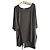 Autre Marque T-shirt nera a maniche corte PLU con anagramma a pois bianchi