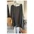 Autre Marque T-shirt nera a maniche corte PLU con anagramma a pois bianchi - vista 2