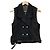 Autre Marque Chaleco de denim PINK HOUSE Negro Gris