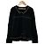 Autre Marque Strickpullover mit Spitze PINK HOUSE Schwarz