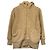 Autre Marque Felpa con cappuccio e zip in pile Boa Gymphlex Marrone Cammello