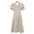 Autre Marque Robe avec détails corset Snidel Beige - vue 2