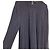 Autre Marque Fransenkleid Drawer Lame Milano Blau Marineblau - Ansicht 2