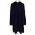 Autre Marque Fransenkleid Drawer Lame Milano Blau Marineblau - Ansicht 4