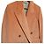 Chaqueta de pana entallada Acne Studios Naranja - vista 2