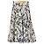 Autre Marque Falda con estampado floral Kumikyoku Castaño