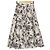 Autre Marque Falda con estampado floral Kumikyoku Castaño - vista 2