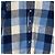 Autre Marque Camicia in flanella FAT TITCH Check Selvedge Blu - vista 3