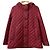 Autre Marque Abrigo acolchado forrado con estampado check Mackintosh Roja