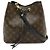 Néonoé Borsa a tracolla Louis Vuitton Monogram Neo Noe Nero Bianco Monogramma