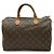 Borsa Louis Vuitton Monogram Speedy 30 Marrone Monogramma - vista 2