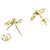 Tiffany & Co Orecchini Tiffany Twist Ribbon D'oro - vista 3
