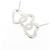 Tiffany & Co Collana Tiffany Triple Open Heart Argento - vista 4