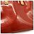 Borsa Louis Vuitton Monogram Vernis Lead PM Rosso - vista 8