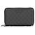 Clutch Gucci Black GG Supreme Nero