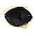 Prada Mesh Handbag Tote Schwarz Gelb  - Ansicht 5