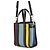 Borsa Balenciaga Bazaar Shopper XXS Nero Multicolore - vista 2