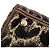 Borsa Christian Dior Lady D-Lite Medium in velluto Marrone Multicolore D'oro - vista 11