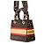 Borsa Christian Dior Lady D-Lite Medium in velluto Marrone Multicolore D'oro - vista 2
