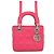 Mini borsa a mano Cannage Lady Christian Dior Rosa