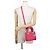 Mini borsa a mano Cannage Lady Christian Dior Rosa - vista 5