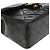 Chanel Vintage Square Classic Single Flap gestepptes Lammleder Mini Schwarz - Ansicht 6