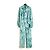 Autre Marque F.R.S. For Restless Sleepers L Ensemble FR40 Conjunto de Sarga de Seda Verde Azul UK12 US10
