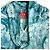 Autre Marque F.R.S. For Restless Sleepers L Ensemble FR40 Conjunto de Sarga de Seda Verde Azul UK12 US10 - vista 2