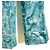 Autre Marque F.R.S. For Restless Sleepers L Ensemble FR40 Conjunto de Sarga de Seda Verde Azul UK12 US10 - vista 4