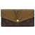 Portafoglio Louis Vuitton Sarah NM Reverse Monogram Giant e Monogram Canvas Marrone