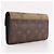 Portafoglio Louis Vuitton Sarah NM Reverse Monogram Giant e Monogram Canvas Marrone - vista 2