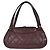 Borsa a tracolla Chanel Mademoiselle Lock Trapuntata Caviar Bordò - vista 2