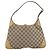 Gucci Vintage Jackie O Chain Hobo GG Canvas and leather Medium Beige - vista 2