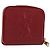 Saint Laurent Zipped Bifold Leather Red - view 2