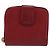 Saint Laurent Zipped Bifold Leather Red - view 3
