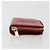 Saint Laurent Zipped Bifold Leather Red - view 4