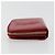 Saint Laurent Zipped Bifold Leather Red - view 5
