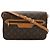 Borsa a tracolla Louis Vuitton Monogram Saint Germain 28 Marrone Bianco Monogramma