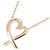Tiffany & Co Collana piccola Tiffany Loving Heart D'oro - vista 3