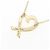 Tiffany & Co Kleines Tiffany Loving Heart Halskette Golden - Ansicht 4