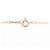 Tiffany & Co Kleines Tiffany Loving Heart Halskette Golden - Ansicht 5