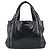 Salvatore Ferragamo Gancini Leder Handytasche mit Griff Large Schwarz - Ansicht 2