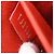 Louis Vuitton Felicie Chain Epi Leather Rosso - vista 7