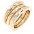 Bulgari Anello Bvlgari B.zero1 3-Band in oro rosa D'oro