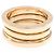 Bulgari Anello Bvlgari B.zero1 3-Band in oro rosa D'oro - vista 2